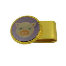 High Quality Brass Metal Golf Hat Clips with Magnets
